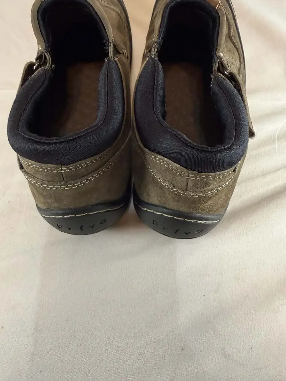 Privo by Clarks Men’s Slip-On Casual Shoes Brown Suede Size 8 utilitarian waterp